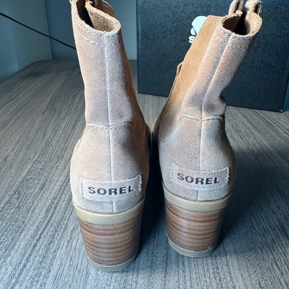 Sorel Women's Cate Pull on Brown Boot waterproof suede, size 8.5 - Picture 4 of 8